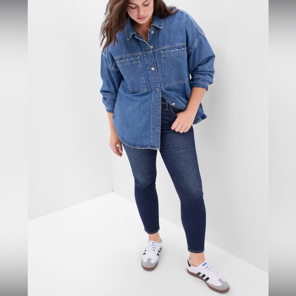 Gap Dark Wash True Skinny Jeans